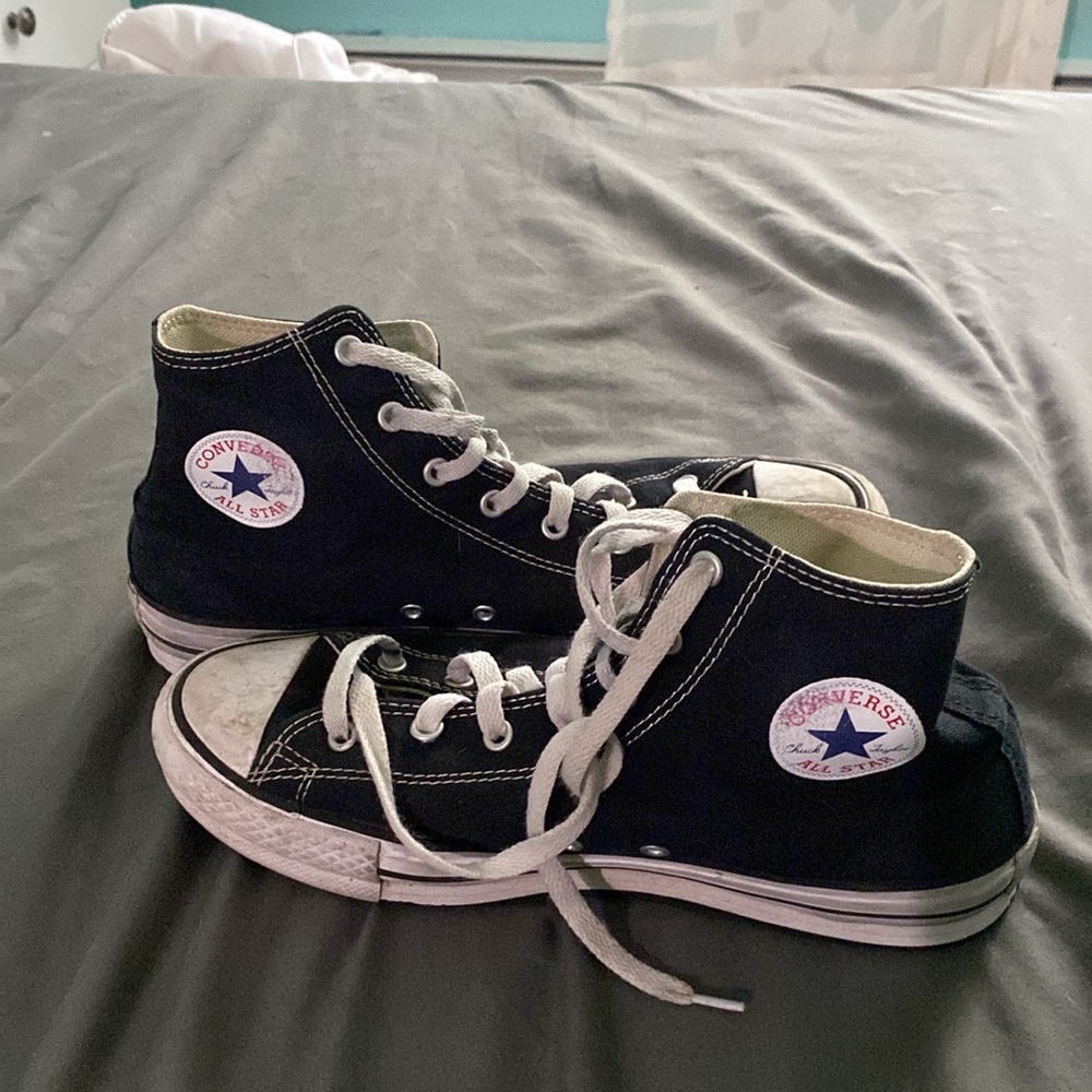 Black Converse Chuck Taylor High Tops